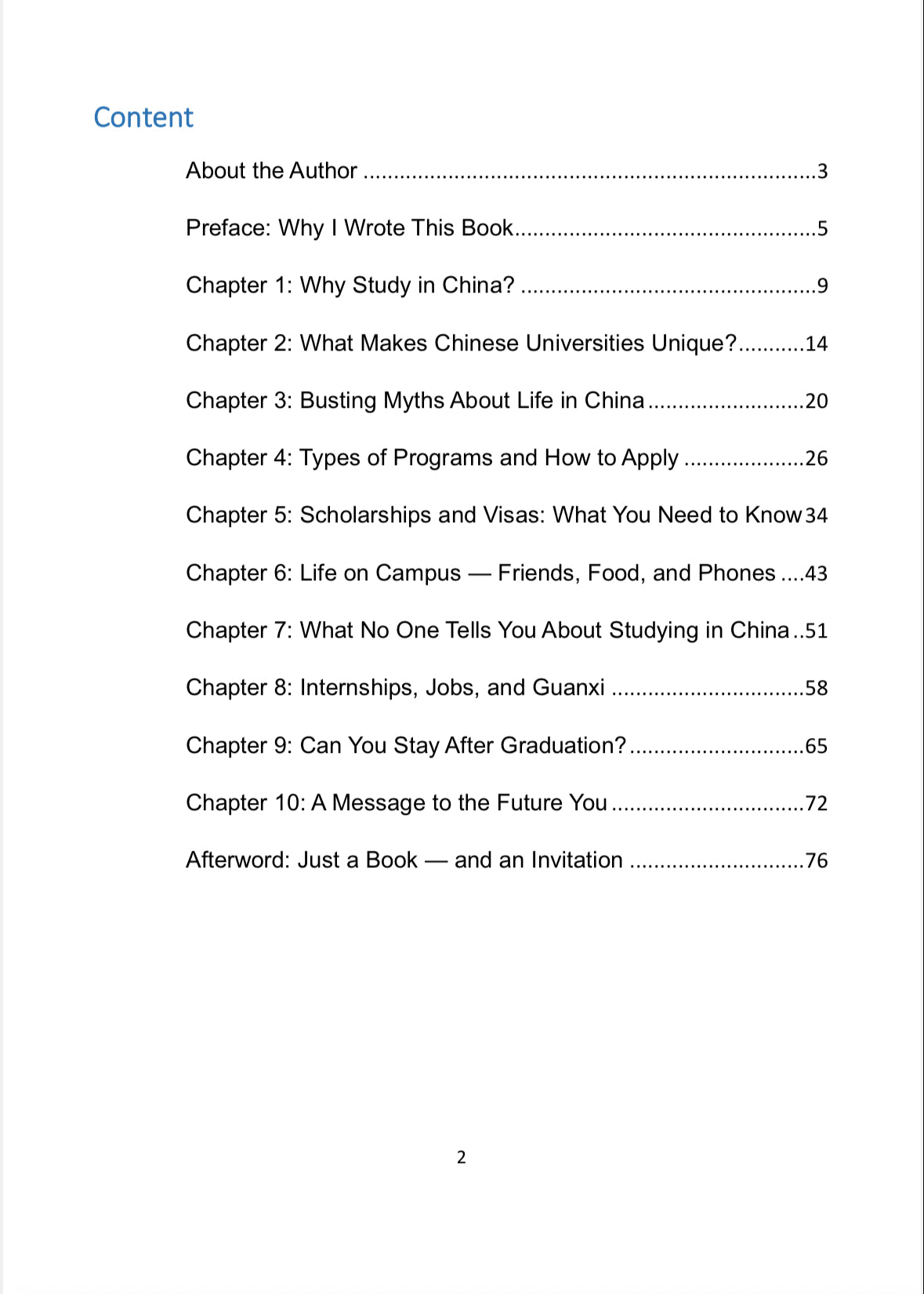 From Curiosity to Career: The Smart Guide to Studying in China (Ebook)