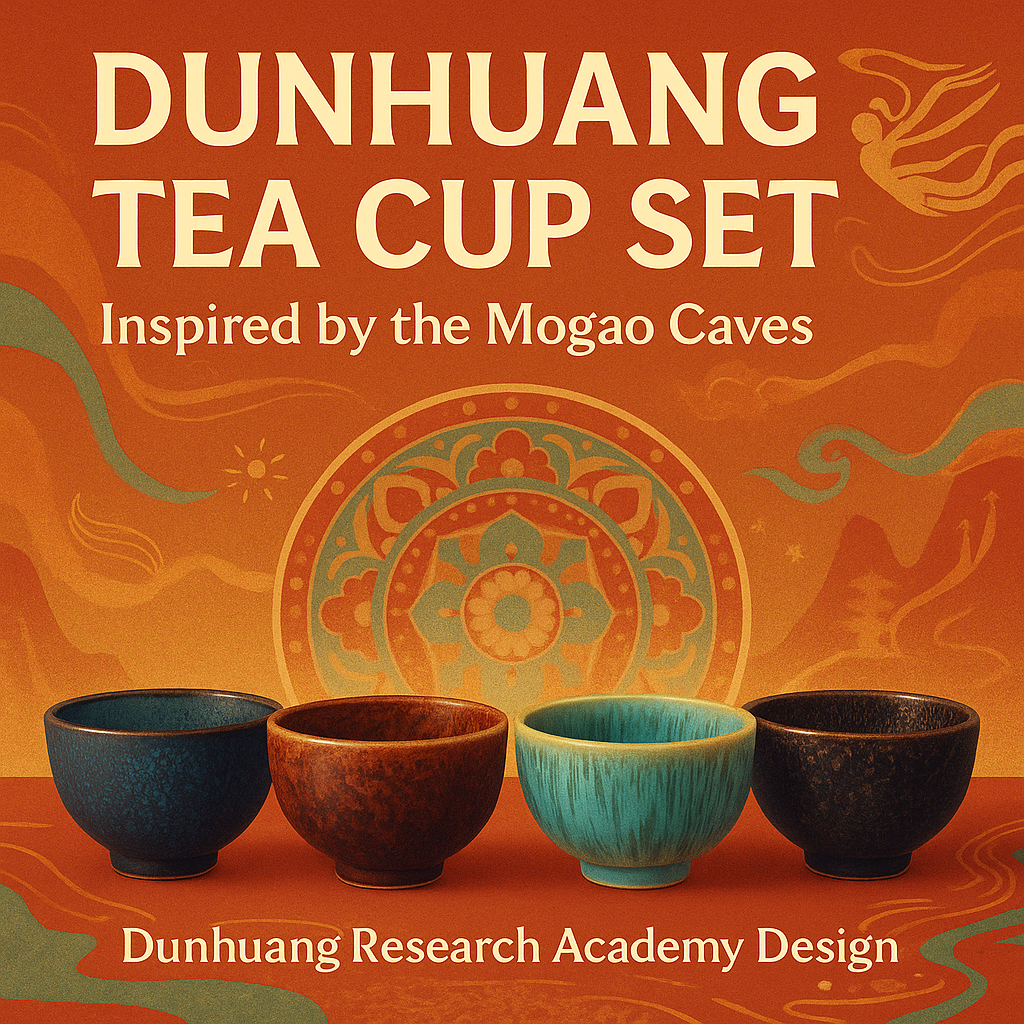 Dunhuang Academy Tea Cup Set – Inspired by the Mogao Caves
