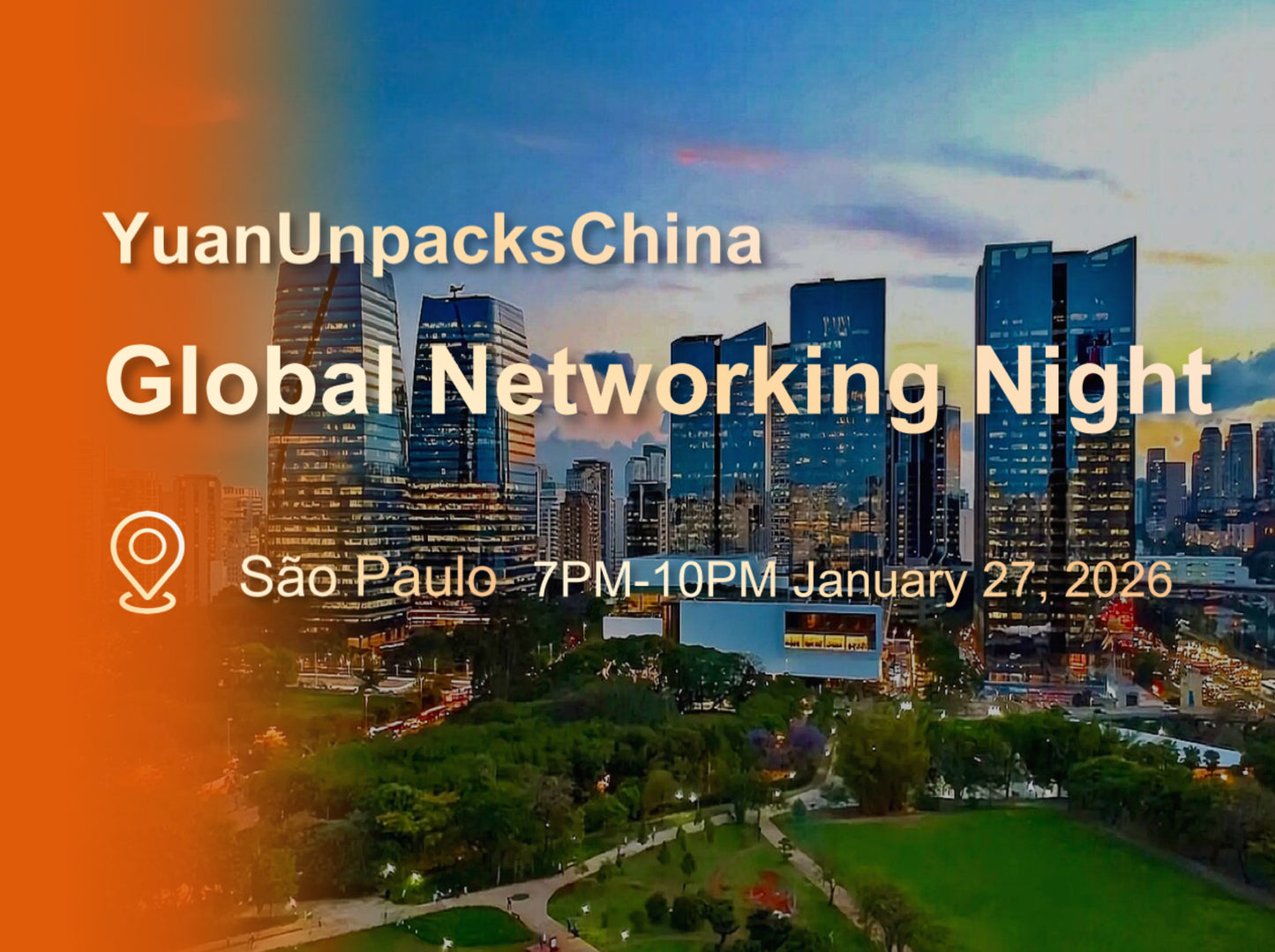 Global Networking Night — São Paulo, January 27, 2026