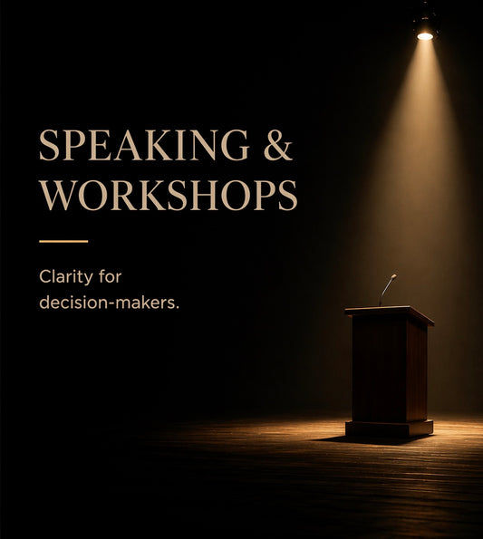 Speaking & Workshops